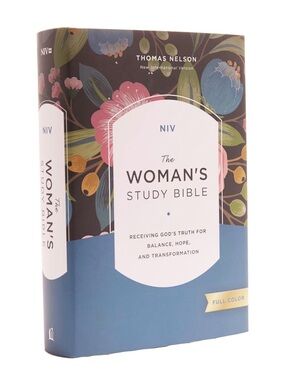 NIV, The Woman's Study Bible, Hardcover, Full-Color, Red Letter